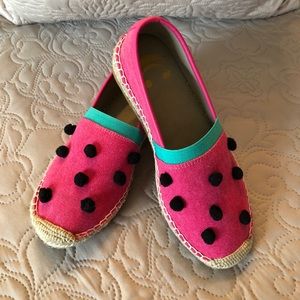Pink Espadrilles - Size 7 - 🍉🍉🍉 - SO CUTE!!